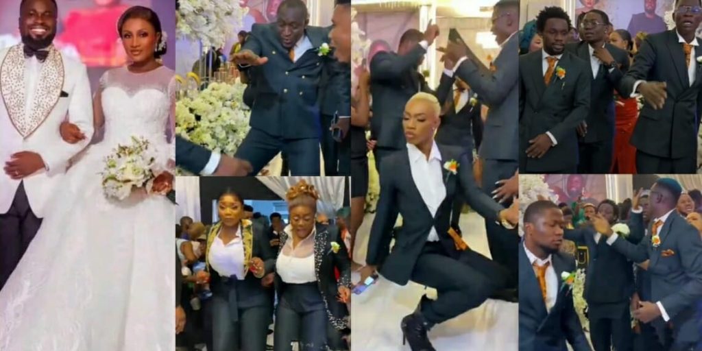 VIDEO: Ashmusy shares funny moments with James Brown, Brain Jotter, OGB, Shanks, others at Sirbalo’s wedding