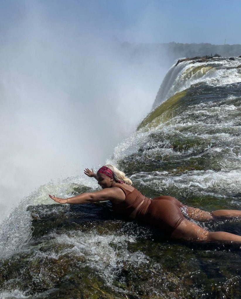 Boity Thulo at the Devil's Pool